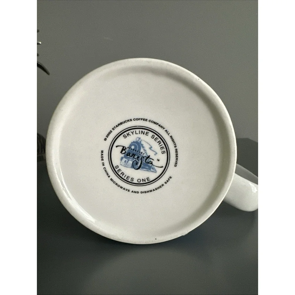 Pittsburgh Steel City Starbucks Barista 2002 Skyline Series One Coffee Cup Mug